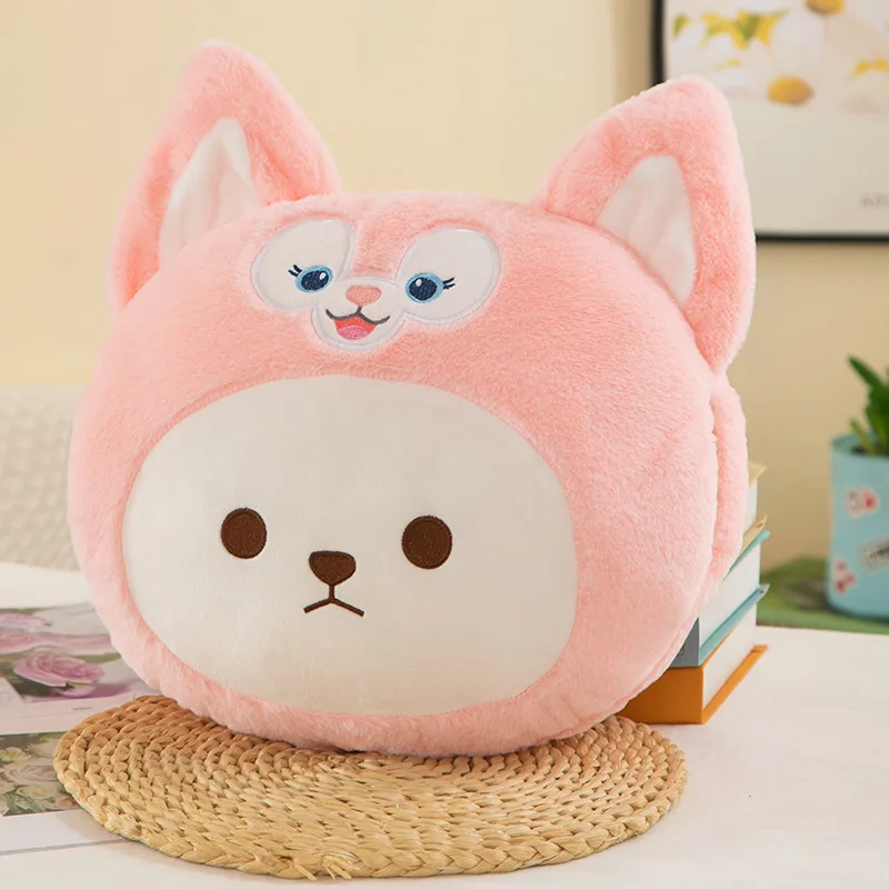 Children's Plush Pillow Cartoon Warm Hand Pillow Warm Hand Treasure Plush Multi functional Warm Hand Hug Doll Nap Gifl P8