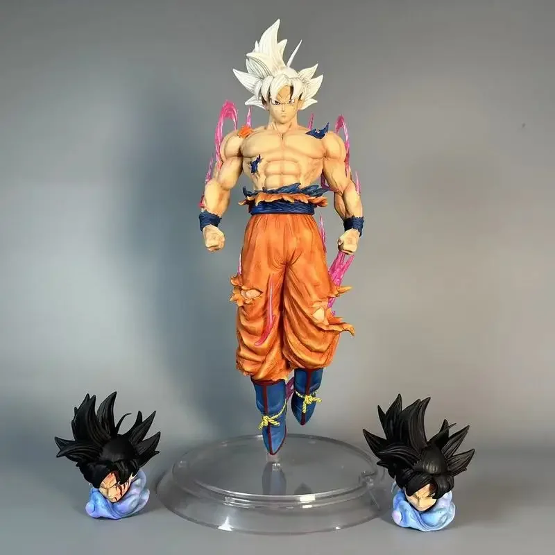 Dragon Ball Handmade Model Naked Battle Damage Gk White God Destruction God Free Wukong Beijita Super Blue Handmade Model