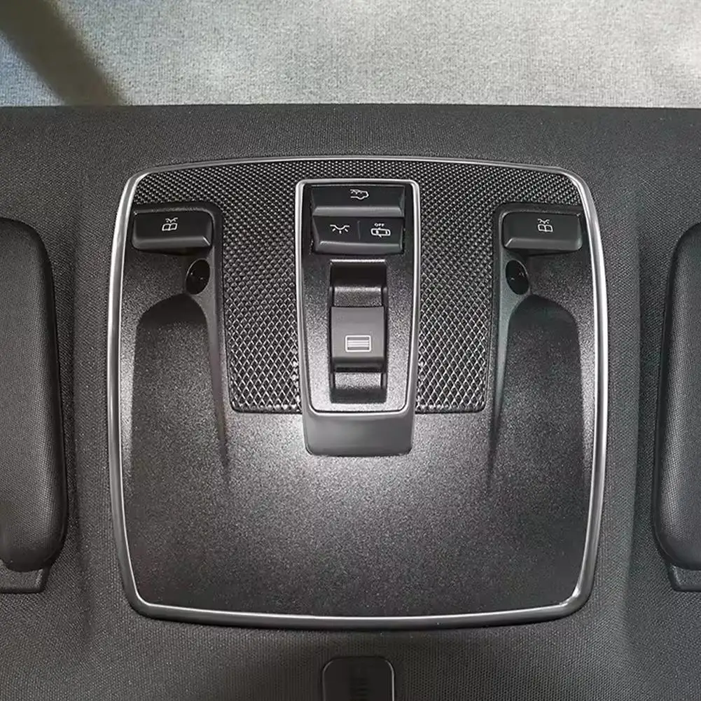 

NEW For Mercedes For GLA Car Front Reading Light Frame Trim For X156 CLA For C117 Reading Light Frame Trim Car Accessories O0F8