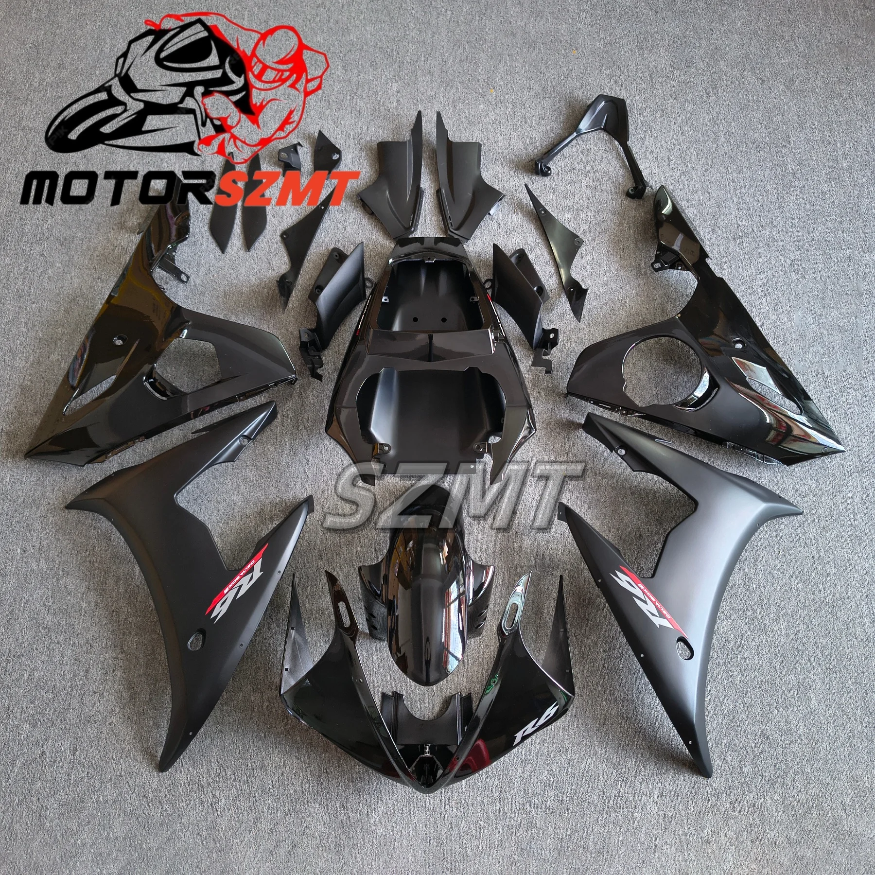 For YAMAHA YZFR6 2003 - 2005 Blue White Abs Fairing YZF600 R6 2004 Full Body Kits YZF R6 2003 Unpainted Plastic Fairings