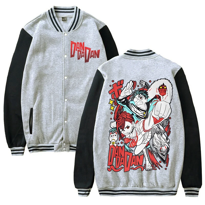 Dandadan Okarun Módní streetwear bunda Pánské Dámské Nové kabáty a bundy Japonská manga Anime Milovníci Oblečení pro dospělé Svrchní oblečení - náhled 3