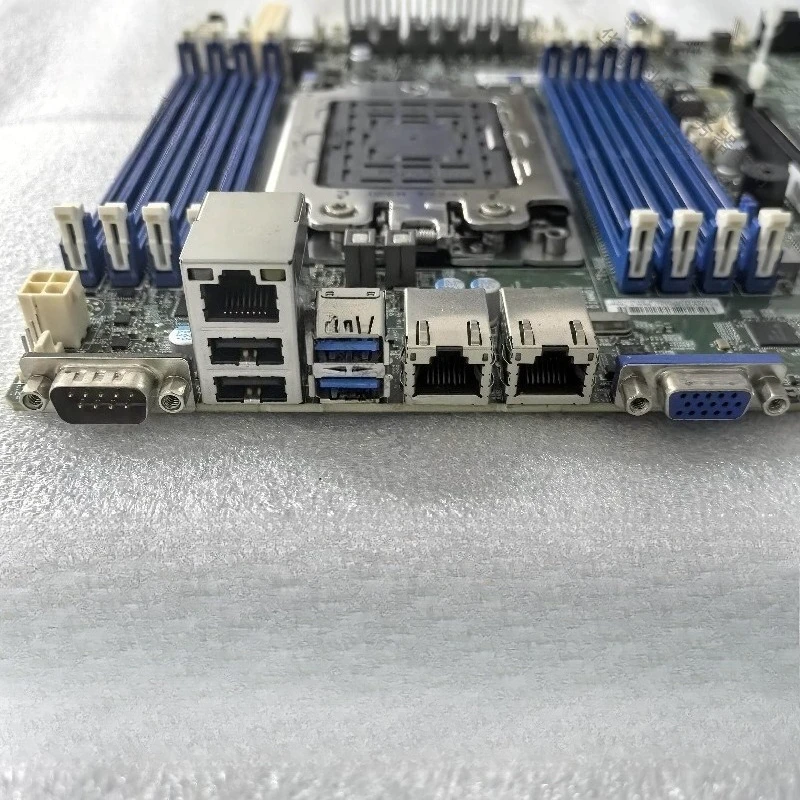 

Материнская плата Supermicro H11SSL-I для сервера (оригинальная, демонтированная), поддержка процессоров AMD EPYC Xiaolong 7K62 7302