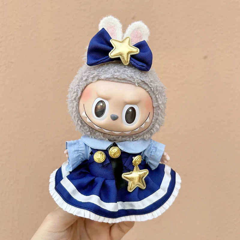 Star dress Doll Clothes For Labubu Doll Clothing Dress Uniform Hat Clothes Doll Accessories Cute Decoration 15 Styles