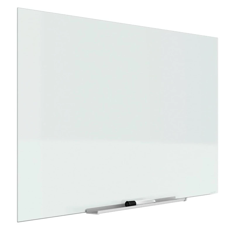 Glass Whiteboard, Magnetic Dry Erase Board, Wall Mounted Whiteboard for Office, School and Home, 50