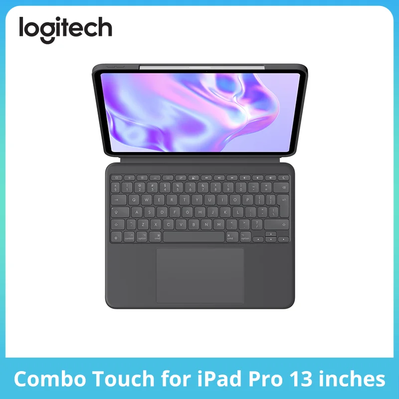 

Logitech Magic Control Keyboard Combo Touch for iPad Pro 13 inches (M4), Tablet Keyboard, iPad Case