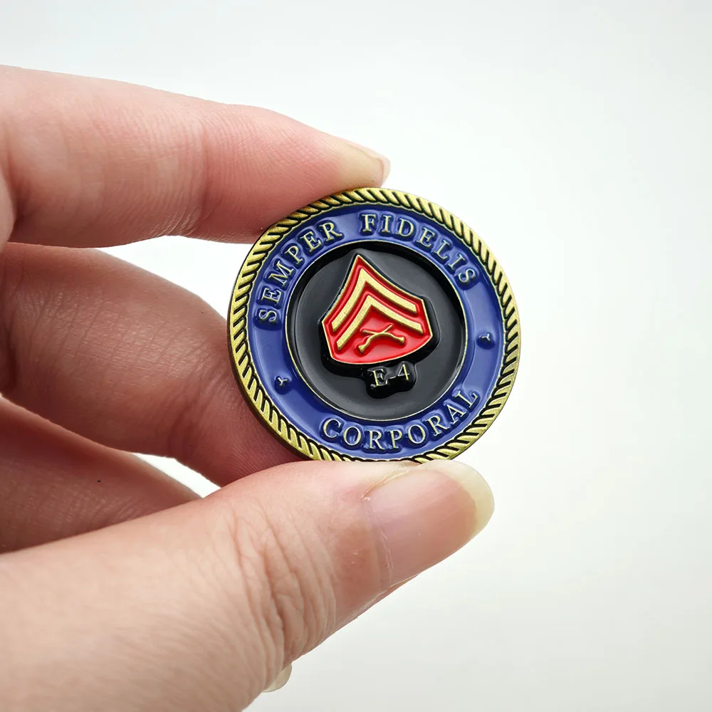 USMC Corporal Lapel Pin US Mar - Urban Backpack Tactical recension och pris