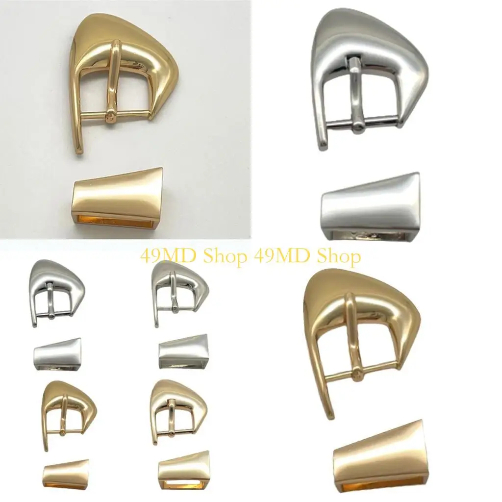 49MD Fashion Forward Trapezium Belt Hardware With Secure Pin Lock System Comfortable Works With Multiple Belt Styles