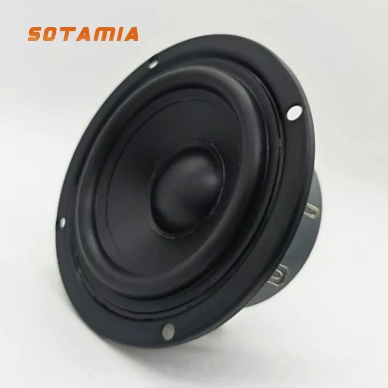 

SOTAMIA 1 шт. 3,5-дюймовый (90 мм) полнодиапазонный водонепроницаемый динамик 8 Ом 15 Вт с полипропиленовым диффузором, аудио-громкоговоритель для DIY мультимедийных Bluetooth-колонок