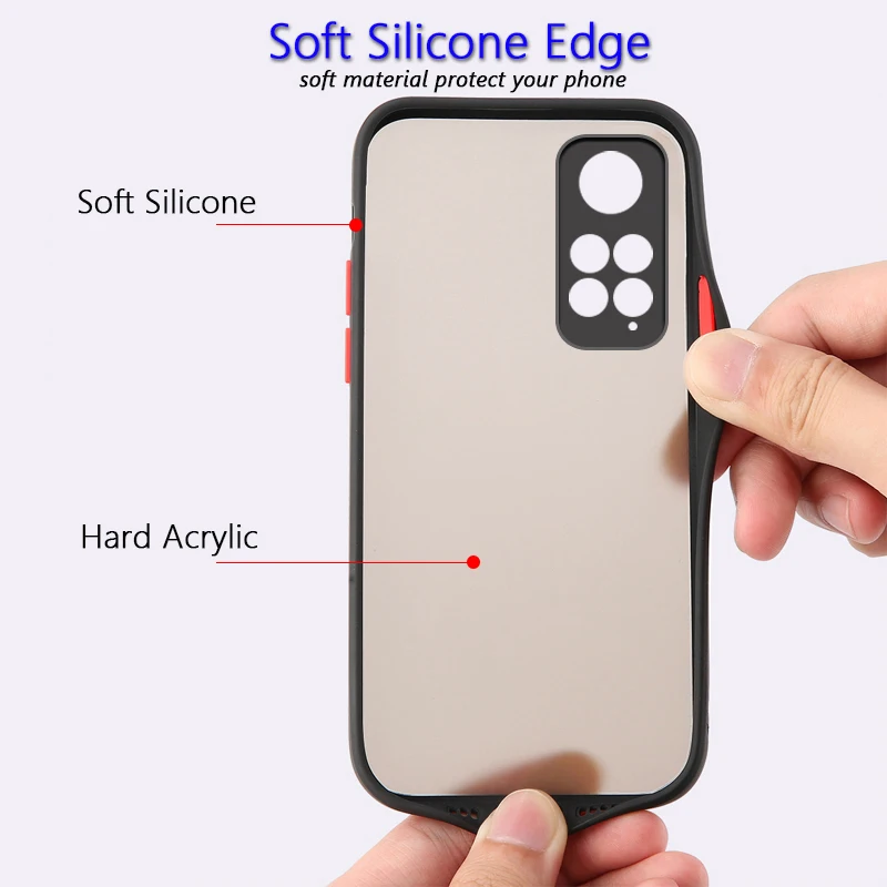 Original Case For Xiaomi Redmi Note 12 Pro (4G) Camera Protection Armor Shockproof Cover For Redmi Note12Pro 4G Phone Case Funda