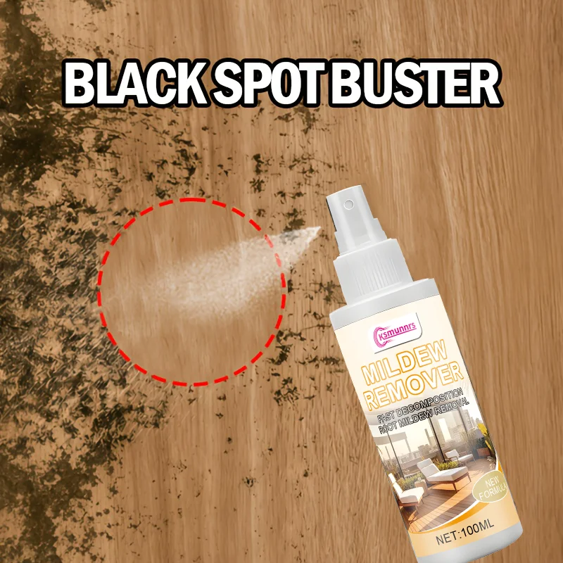Solid Wood Floor Cleaner And Black Spot Remover for Wooden Furniture Mold Spot Removal Floor Care Product