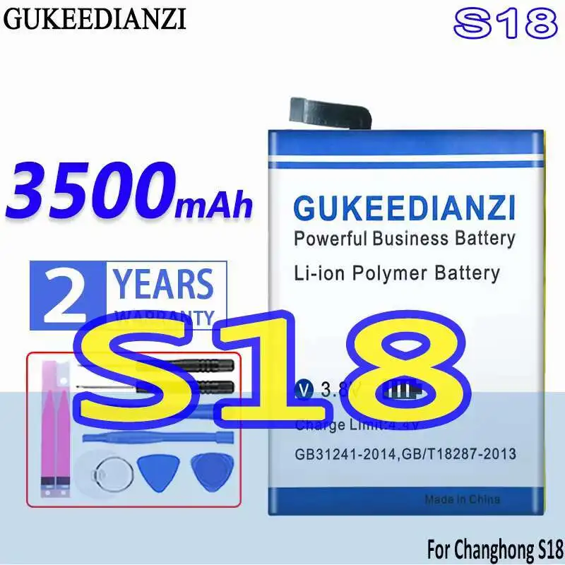 

Mobile Phone Battery For Changhong S18 Safe Fast Charging 3500Mah