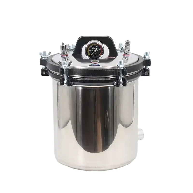 High Quality 18L Portable Steam Autoclave Sterilizer Equipment for Laboratory and Veterinary Hospital