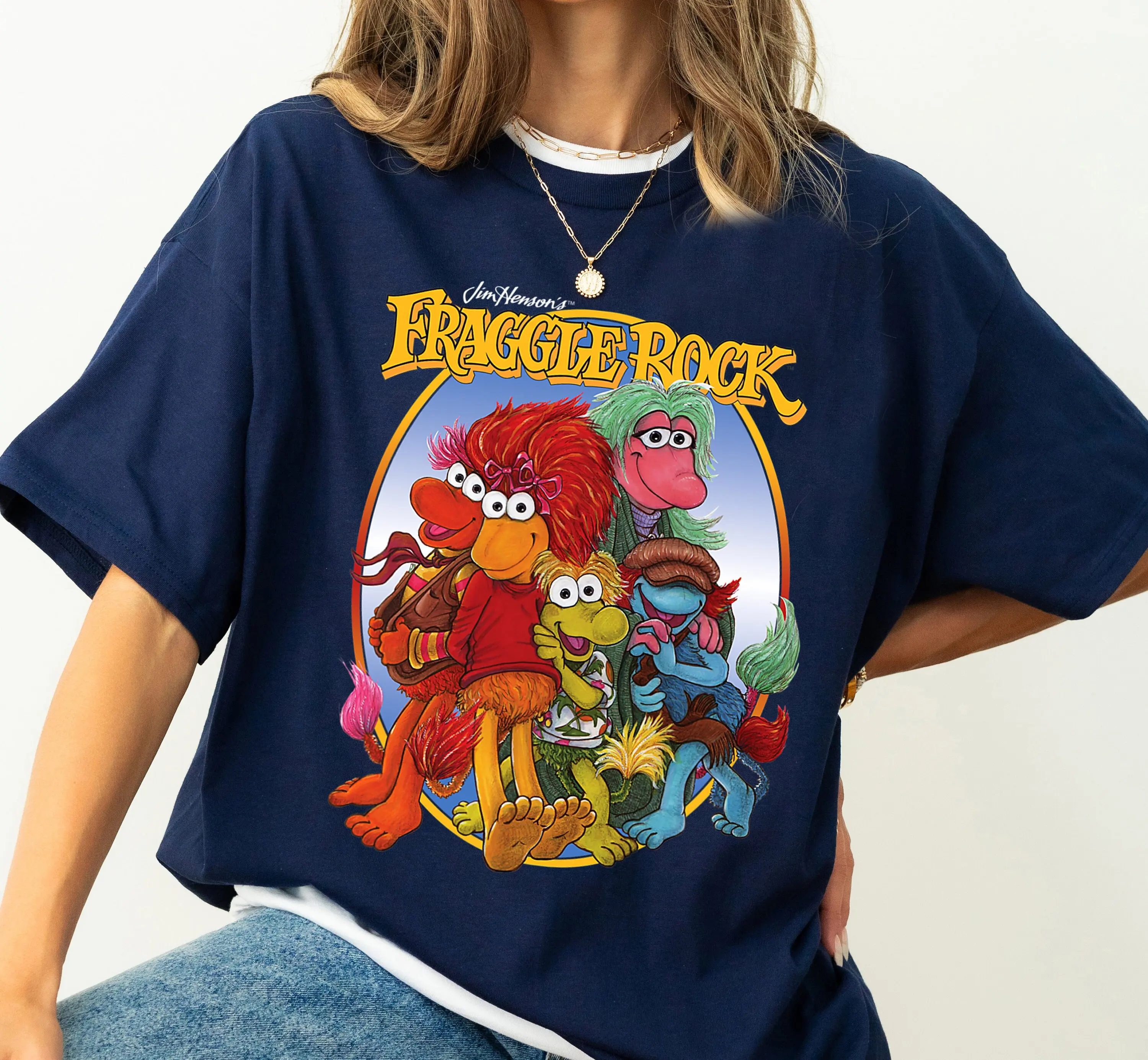 

Disney Fraggle Rock The Muppets Group Hug Рубашка Одинаковая рубашка для всей семьи Disney, рубашка Walt Disney World Одежда для путешествий Disneyland