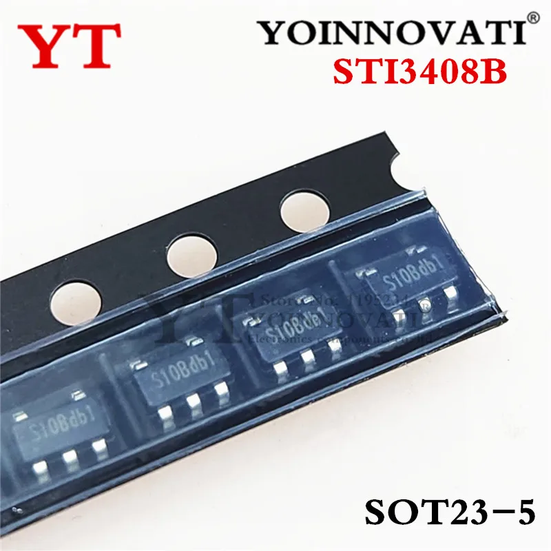 10 pièces 50 pièces nouveau et Original 100 pièces STI3408B STI3408 SOT23-5 IC