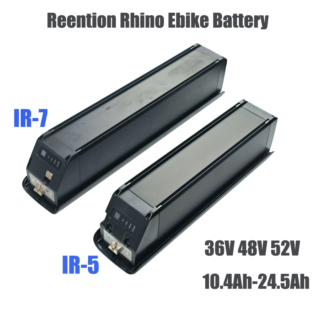 

36V 48v 52V 10.4Ah 13ah 17.5Ah 21Ah 24.5Ah Lithium Battery For Electric Bike Reention Rhino Ebike Battery