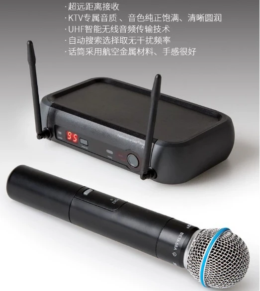 

PGX4 And PGX24/BETA58A Wireless Microphone