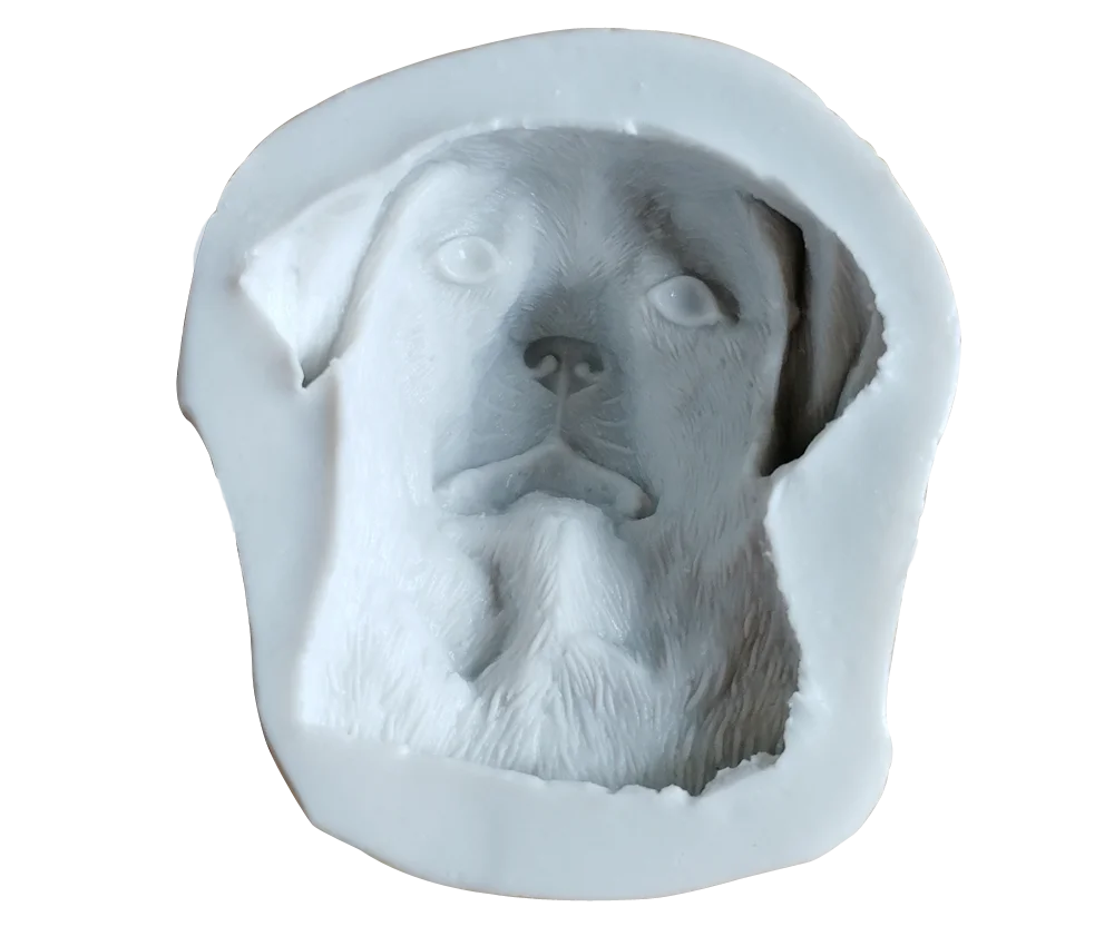 Labrador Dog Silicone Soap Mold Cake Decorating Tools Fondant Resin Sugarcraft Gumpaste Chocolate Sugarcraft Mould M2376