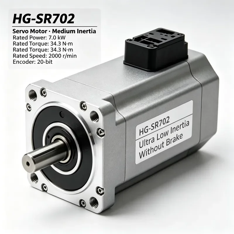 for HG-SR702 7KW Servo Motor Medium Inertia Design for Robot Arm Heavy Duty Motion Control Solutions Reliable Performance