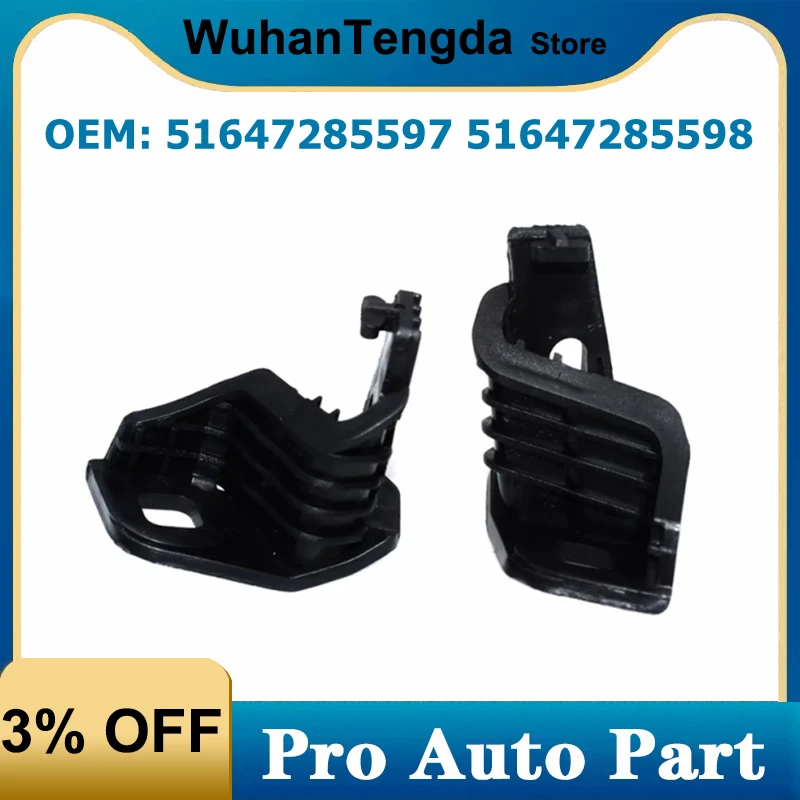 51647285597 51647285598 1Pair Front Headlight Headlamp Support Brackets Holder for BMW 3 4 Series F30 F31 F32 F33 F36