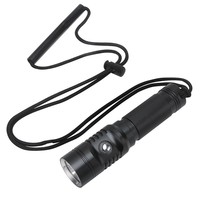 BORUiT S2 Powerful Diving Flashlight 1000LM LED 18650 Battery Torch IPX8 Waterproof Underwater Flashlights Adventure Hiking Lamp