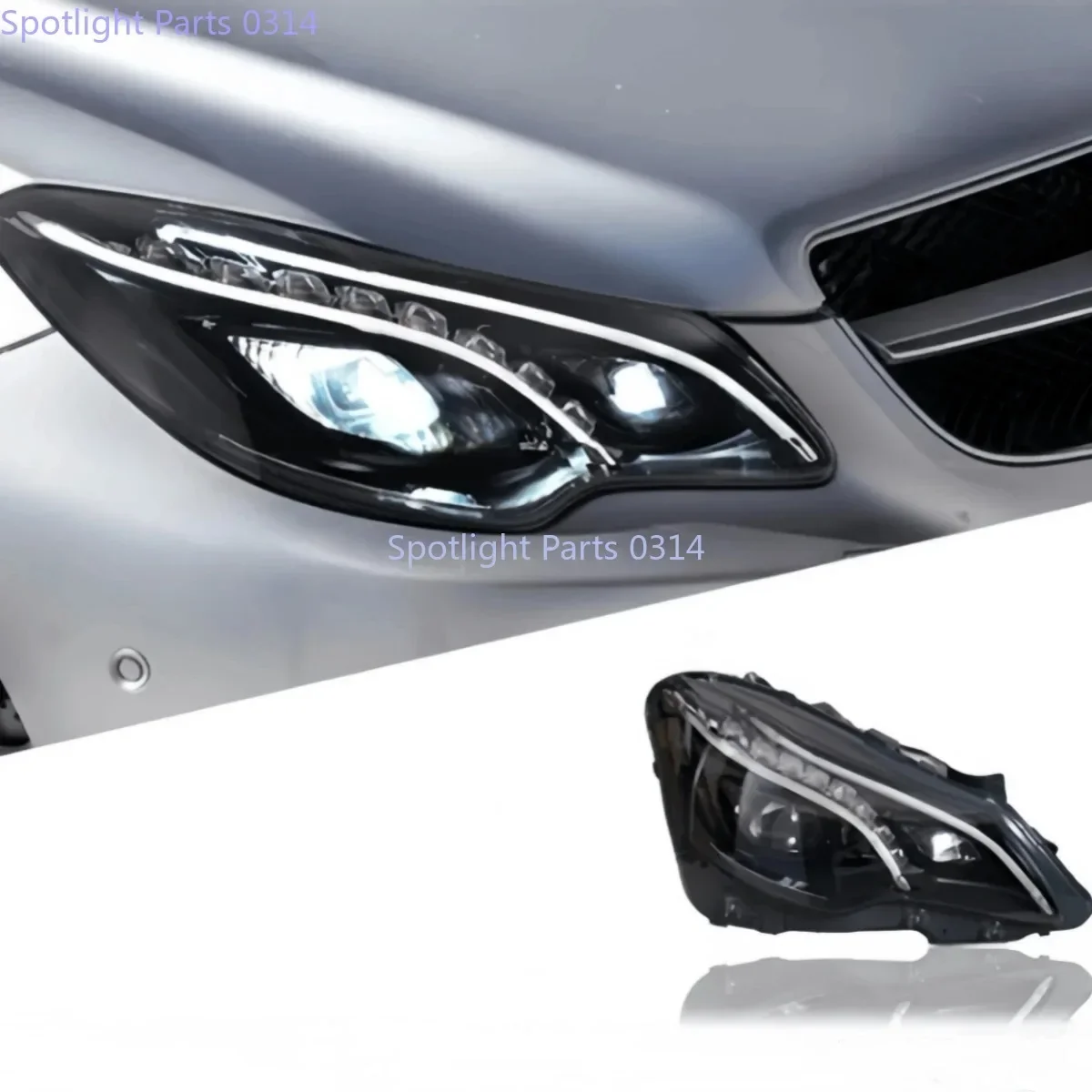 

NEW DRL Headlight Guide Strip Lamp Daytime Running Light Tube For Mercedes Benz E Class Coupe W207 E200 E250 E300 2014 2015 2016