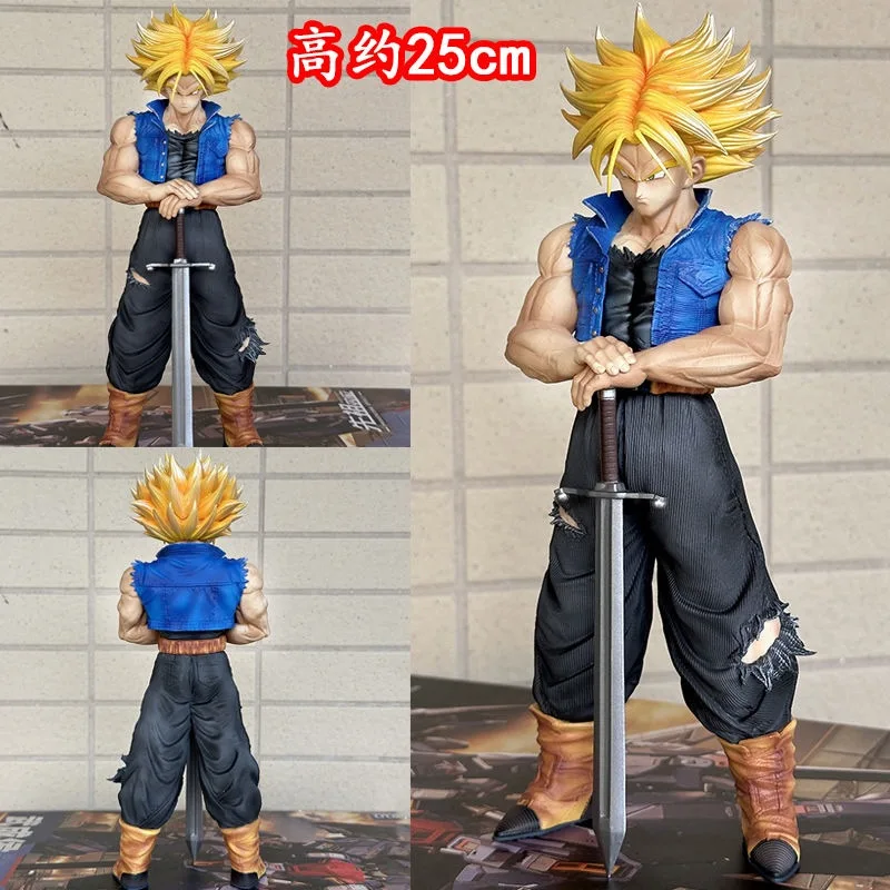 

Dragon Ball figurine Tranx 25cm standing posture Dragon Ball anime game GK figurine model ornament gift PVC