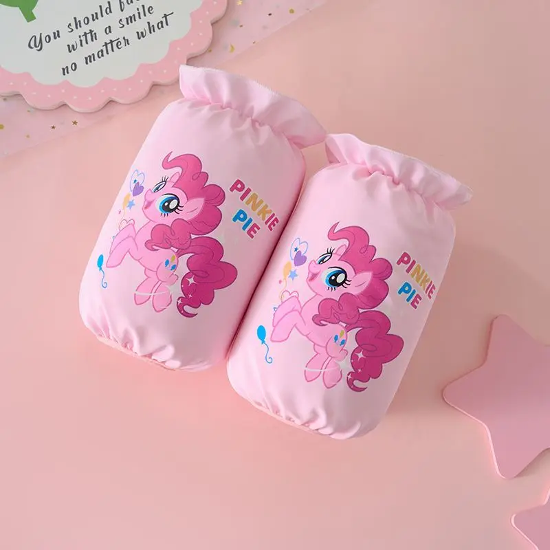 My Little Pony Kinder-wasserdichte Ärmel, niedliche Cartoon-Persönlichkeit, schmutz- und ölbeständige Ärmel für Studenten, Weihnachtsgeschenk