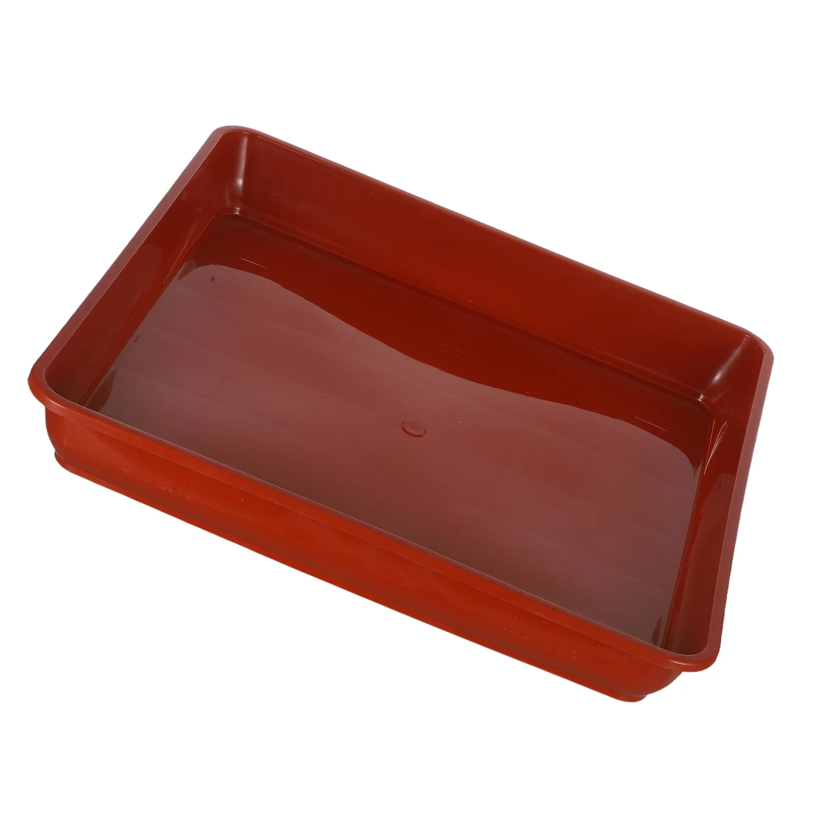 

2 шт. квадратный поднос для цветочного горшка: большое пластиковое блюдце для растений для суккулентов бонсай, прочный дренажный поддон для использования в помещении и в саду