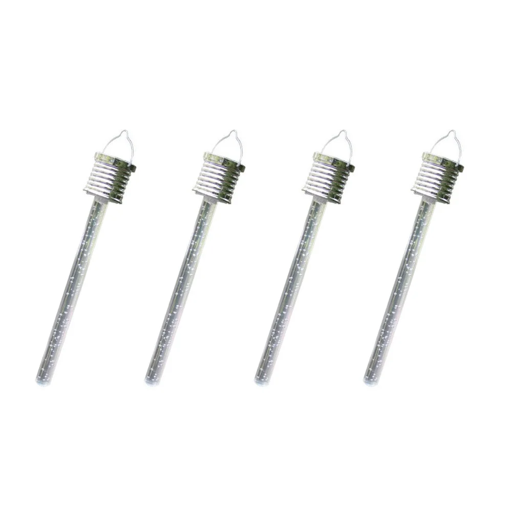 

4Pcs Outdoor Solar Acrylic Tube Light Hanging Waterproof LED Solar Acrylic-Tube Garden Hanging Light Decorative