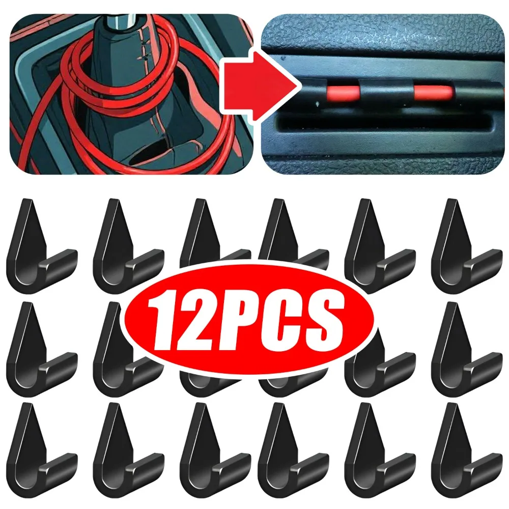 

Car Cable Clips Wire Fixer Organizers Cord Management Holder Adhesive Clamps Tie Lines Fastener for Auto Interior Accessories