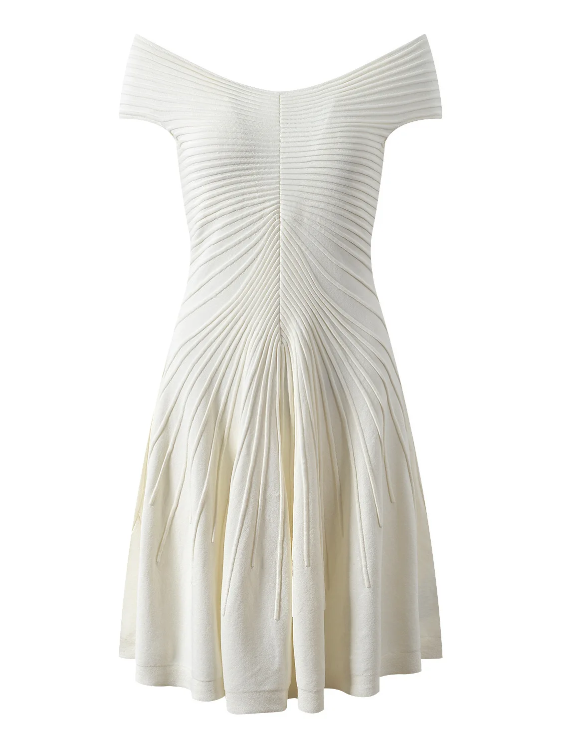 

Ele Aosphere Sensation Svel V-Ne Embroidered Waist-Cinched A-Line Dr Winter 2025 New Arrival French Sle Kn...