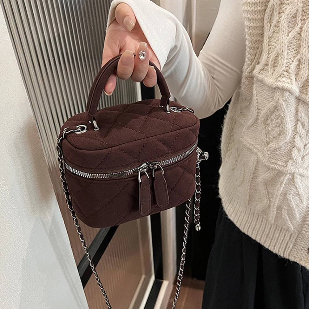 Fashion Mini Box Women Bag NEW - Chain Crossbody Quilted ulasan dan harga