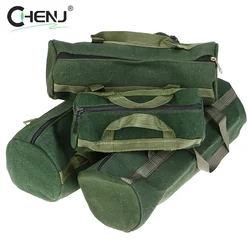 1pcs Durable Thicker Canvas Tool Pouch for Electrical Tool Storage Organizer Bag