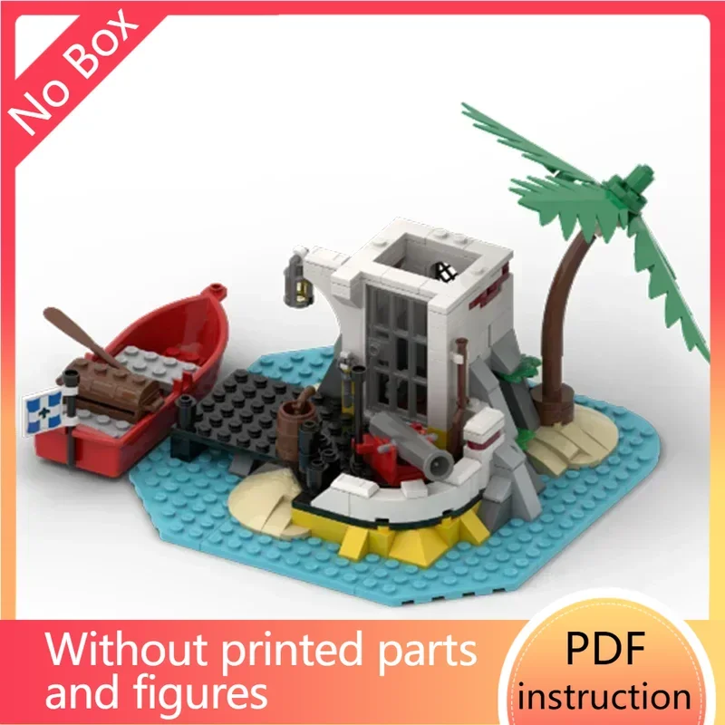 

Средневековый замок, модель Moc, строительные кирпичи, остров сабли, технология перемещения, модульные блоки, подарки, игрушки, наборы «сделай сам», сборка, Рождество