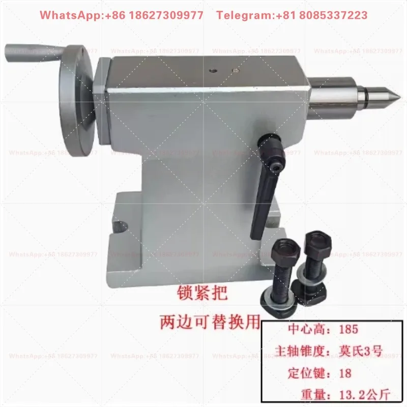 Four axis tailstock CNC indexing head 110125/135/160 four axis manual ejector pin interchangeable tailstock ejector pin