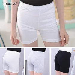 LJMOFA short de sécurité pour fille, serré, taille haute, confortable, sous-jupe, Leggings, sous-vêtements pour adolescentes, 3-9T