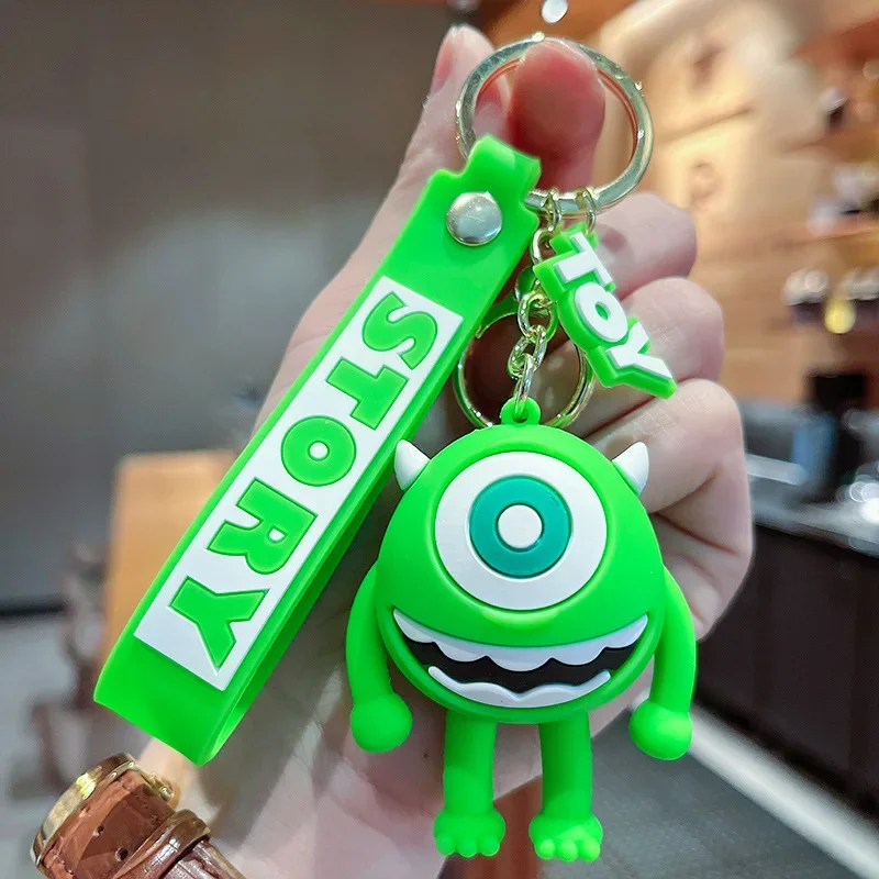 Cute Toy Story Lightyear Keychain Car Bag Pendants Decoration for Women Men Child Students Schoolbag Keyring