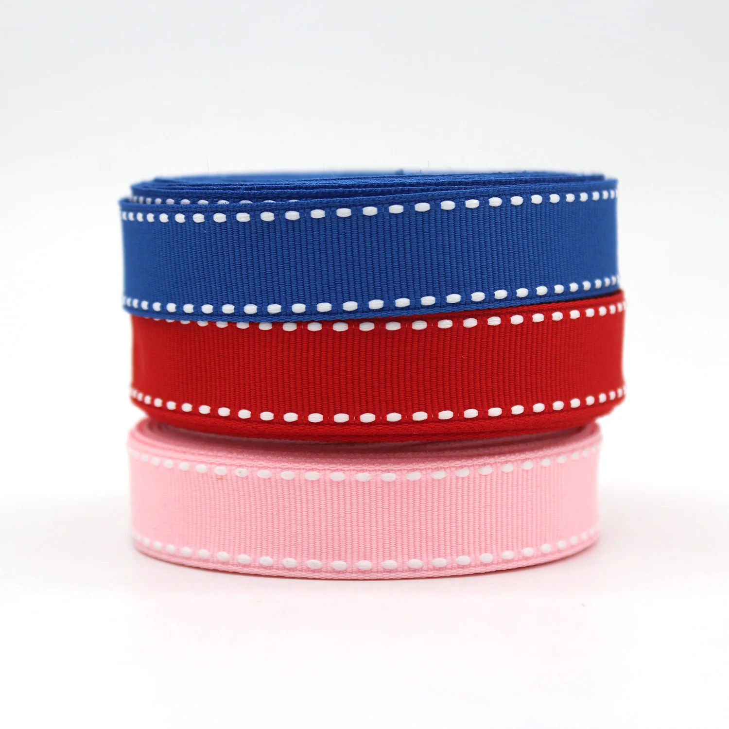 5 Yards/Lot Stitch Grosgrain Ribbon 5/8\