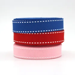 5 Yards/Lot Stitch Grosgrain Ribbon 5/8