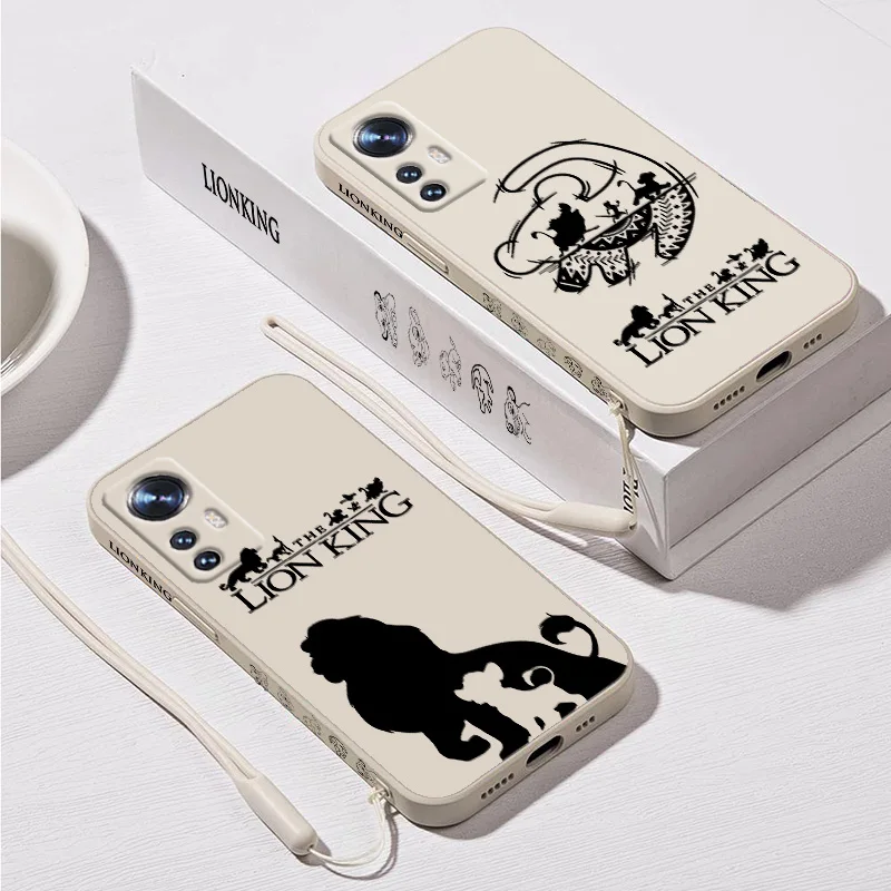 جراب هاتف لين بحبل أيسر سائل من Disney Lion King ، مناسب لـ Xiaomi Mi 13T ، 12T ، 11i ، 11X ، 11T ، 10T ، 9 ، A3 ، Note 10 Pro Lite #6