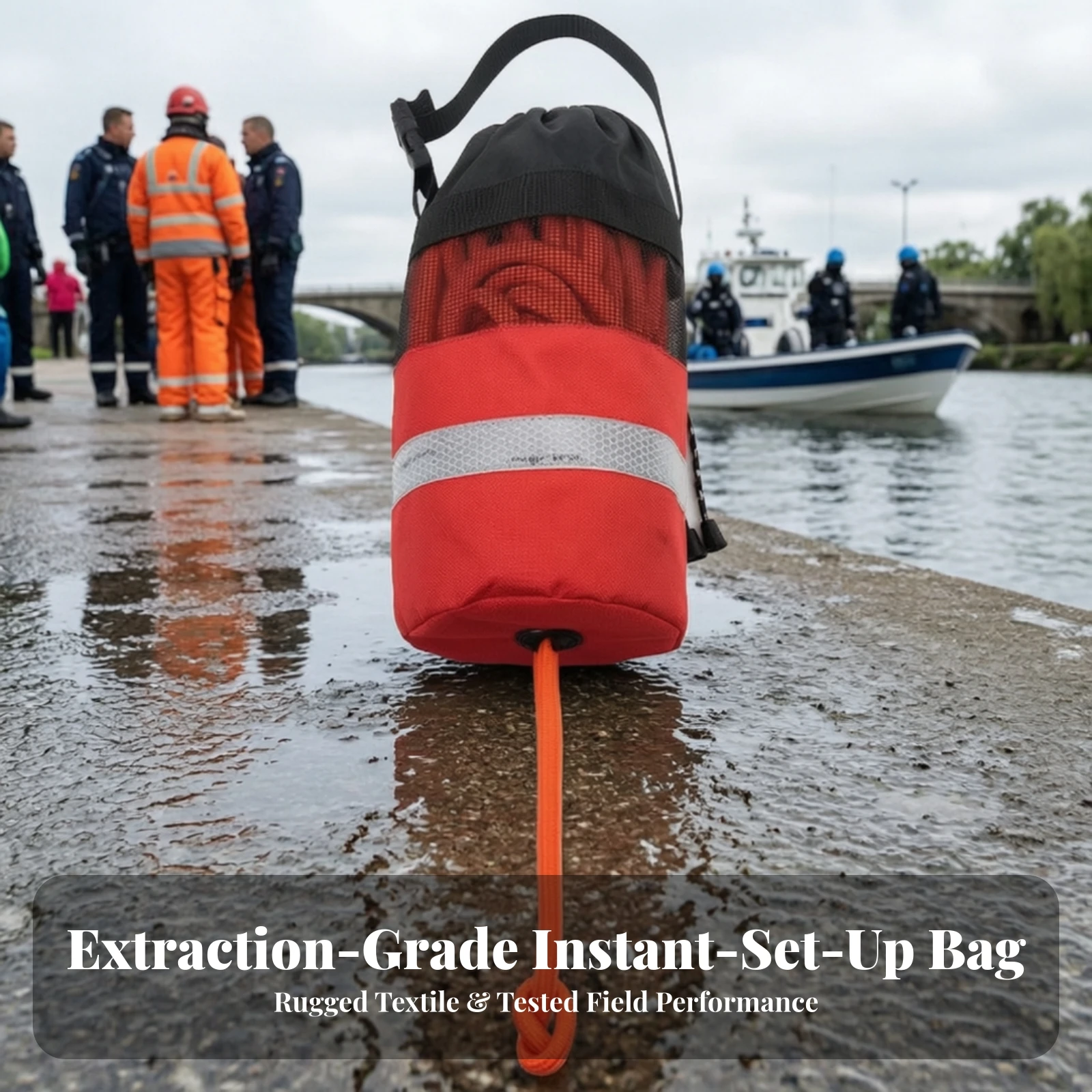 Rescue Rope Bag Reflective Res - Rescue Rope Throw ulasan dan harga