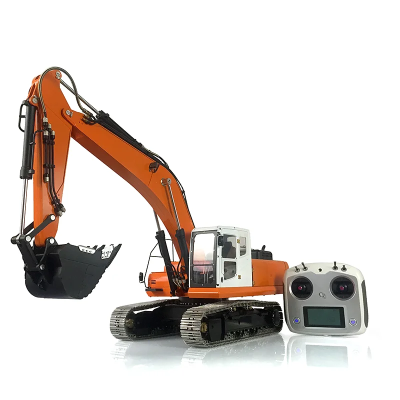 1/14 LESU RC PC360 Metal Hydraulic Excavator RC Tracks Sprocket Painted Digger Boys Toys RC Heavy Machine Toys