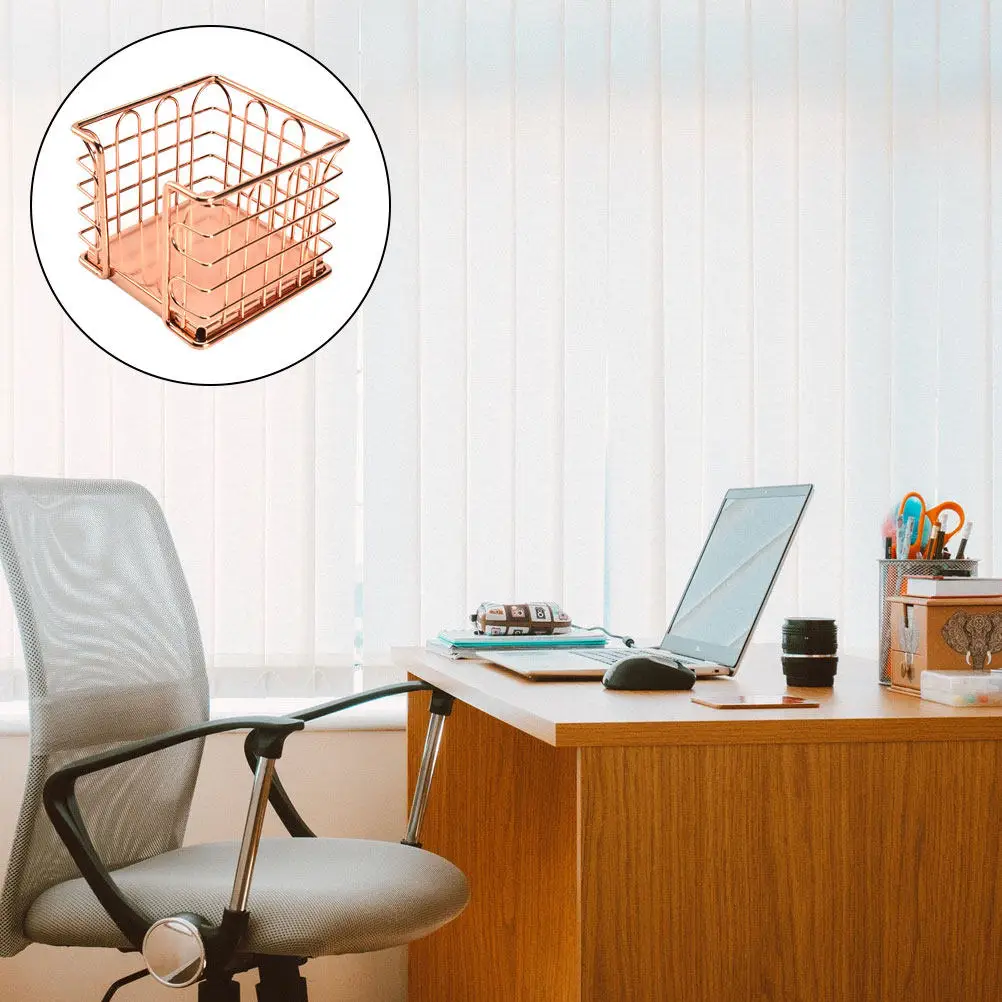 

1 шт. Подставка для ручек, органайзер для офисных принадлежностей, коробка для хранения, настольный металлический контейнер цвета розового золота для кабинета, общежития, спальни