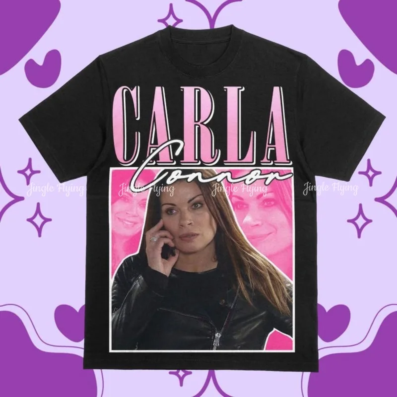 Carla Connor Coronation T-Shirt Street 90s Vintage Tee