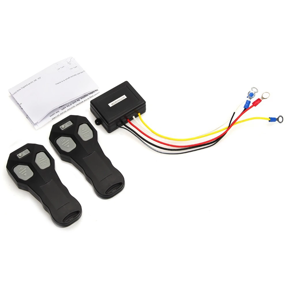 

Wireless Winch Remote Control Kit for - Truck ATV SUV 12V Switch Handsset