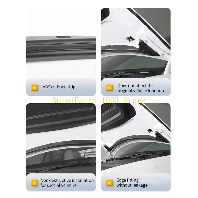 

E21C Резиновые уплотнения переднего капота багажника, водоудерживающая полоса, погодные вентиляционные отверстия, защитные для