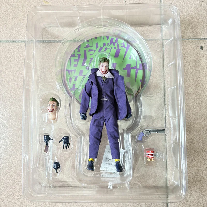 Mezco Wolverine Batman รูป X-Mem One 12 ลูกศรสีเขียว Punisher Frankenstein JOKER Action Figures Super HERO Series ของเล่น