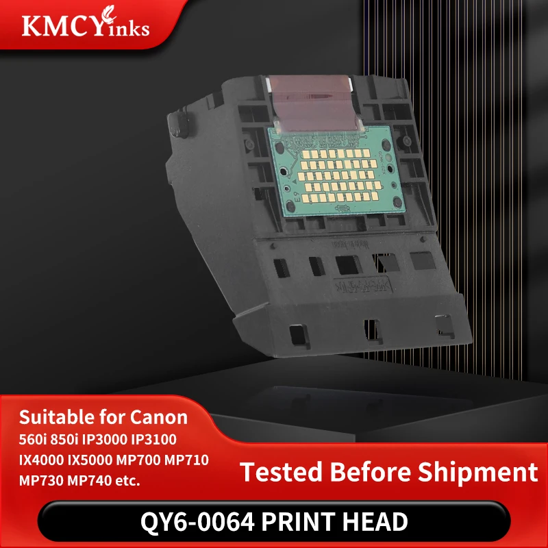 KMCYinks QY6-0064 Printhead Print Head For Canon i560 iP3000 i850 MP700 MP730 MP740 IX3000 IX4000 IX5000 Printer Accessories