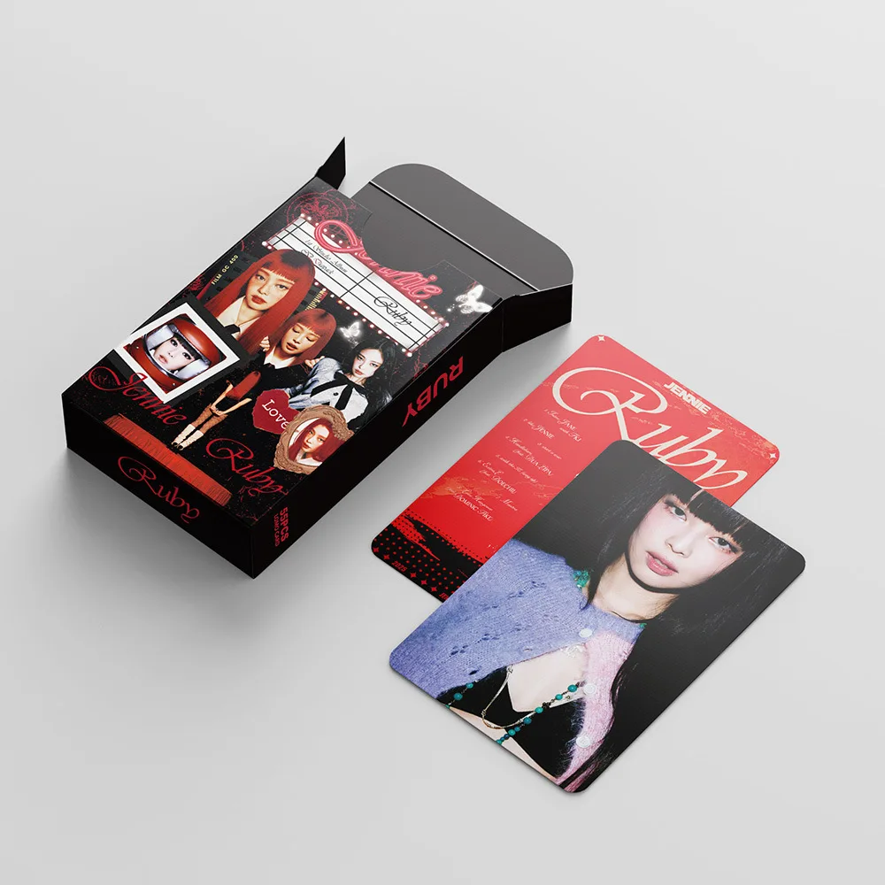 55 Photo Cards New Album Pink Venom Mini Cards Celebrity Merchandise LOMO Cards Fan Collectible Gift