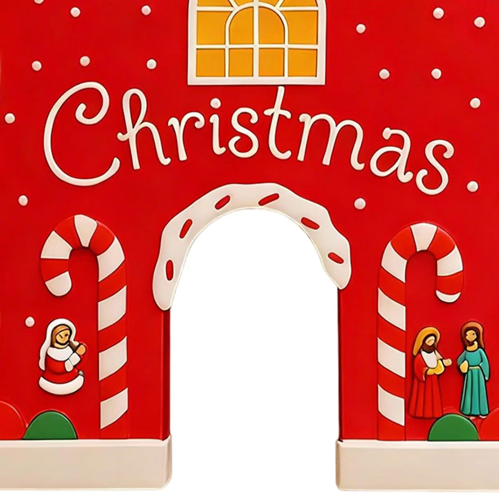 เกมกอล์ฟสำหรับเด็ก ของเล่นคริสต์มาสแบบใช้ซ้ำได้ เกมกอล์ฟขนมปังขิงพร้อมลูกบอล ไม้เท้าขนมหวาน สำหรับวัยรุ่น ผู้ใหญ่ ครอบครัว ห้องนั่งเล่น